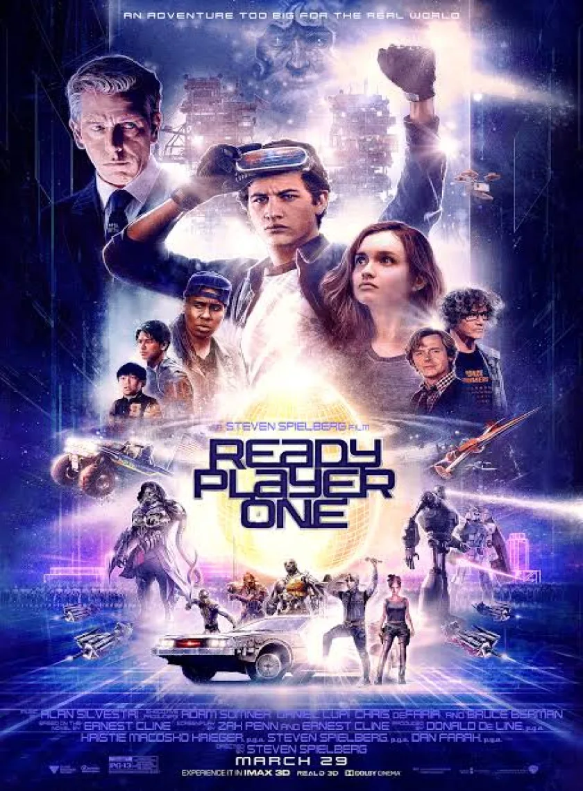 Ready Player One (2018) Hollywood Full Movie Dual Audio (Hindi FanDub And English) poster