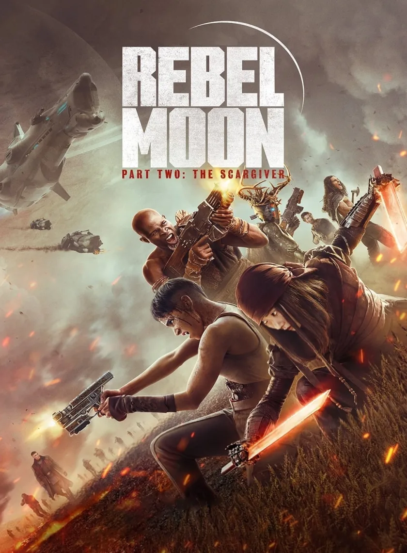 Rebel Moon – Part Two The Scargiver (2024) {Hindi + English} Dual Audio Movie HD ESub poster