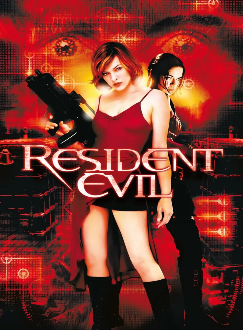 Resident Evil (2002) (Hindi + English) Dual Audio Hollywood Movie BluRay HD ESub poster
