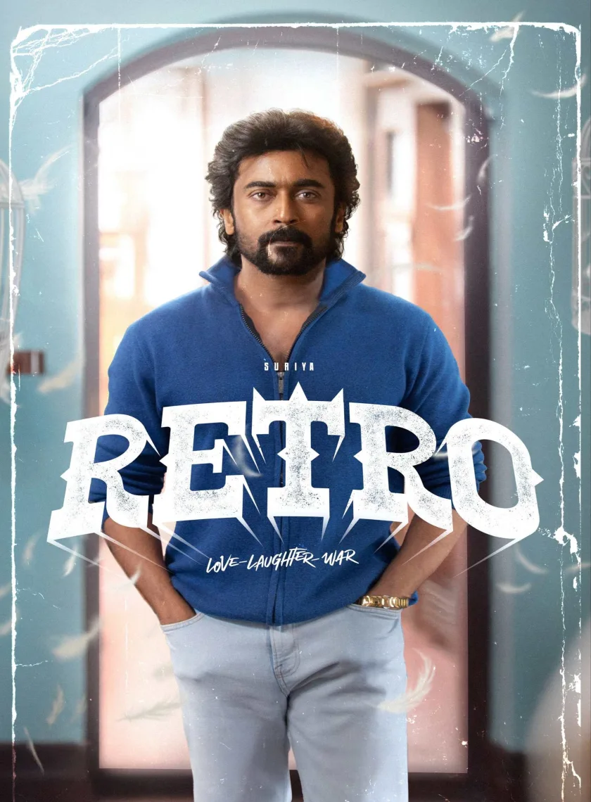 Retro (2025) (Hindi + Tamil) Dual Audio UnCut South Movie HD ESub poster