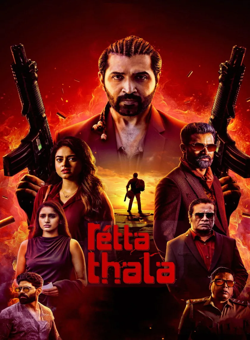 Retta Thala (2025) (Hindi + Tamil) Dual Audio UnCut South Movie HD ESub poster
