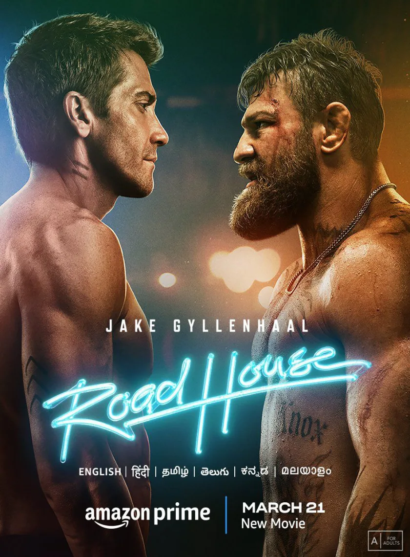 Road House (2024) {Hindi + English} Dual Audio Movie HD ESub poster