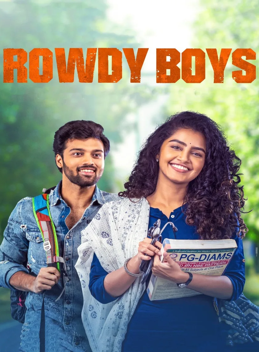 Rowdy Boys (2022) (Hindi HQ + Telugu) Dual Audio UnCut South Movie HD ESub poster