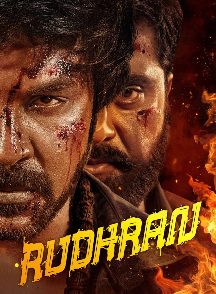 Rudhran (2023) {Hindi + Tamil} Dual Audio UnCut Movie HD ESub poster