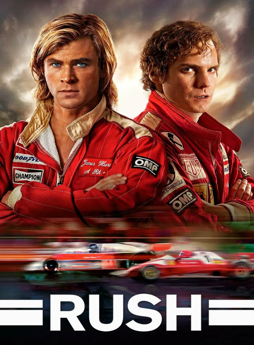 Rush (2013) (Hindi + English) Dual Audio Hollywood Movie BluRay HD ESub poster