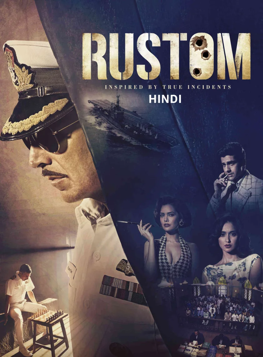 Rustom (2016) Bollywood Hindi Movie BluRay HD ESub poster