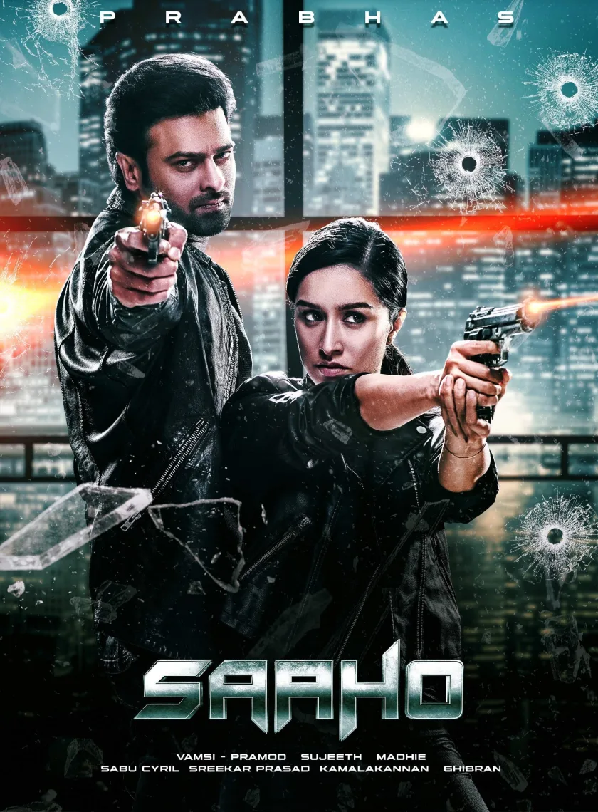 Saaho (2019) South Hindi Dubbed Movie HD ESub poster