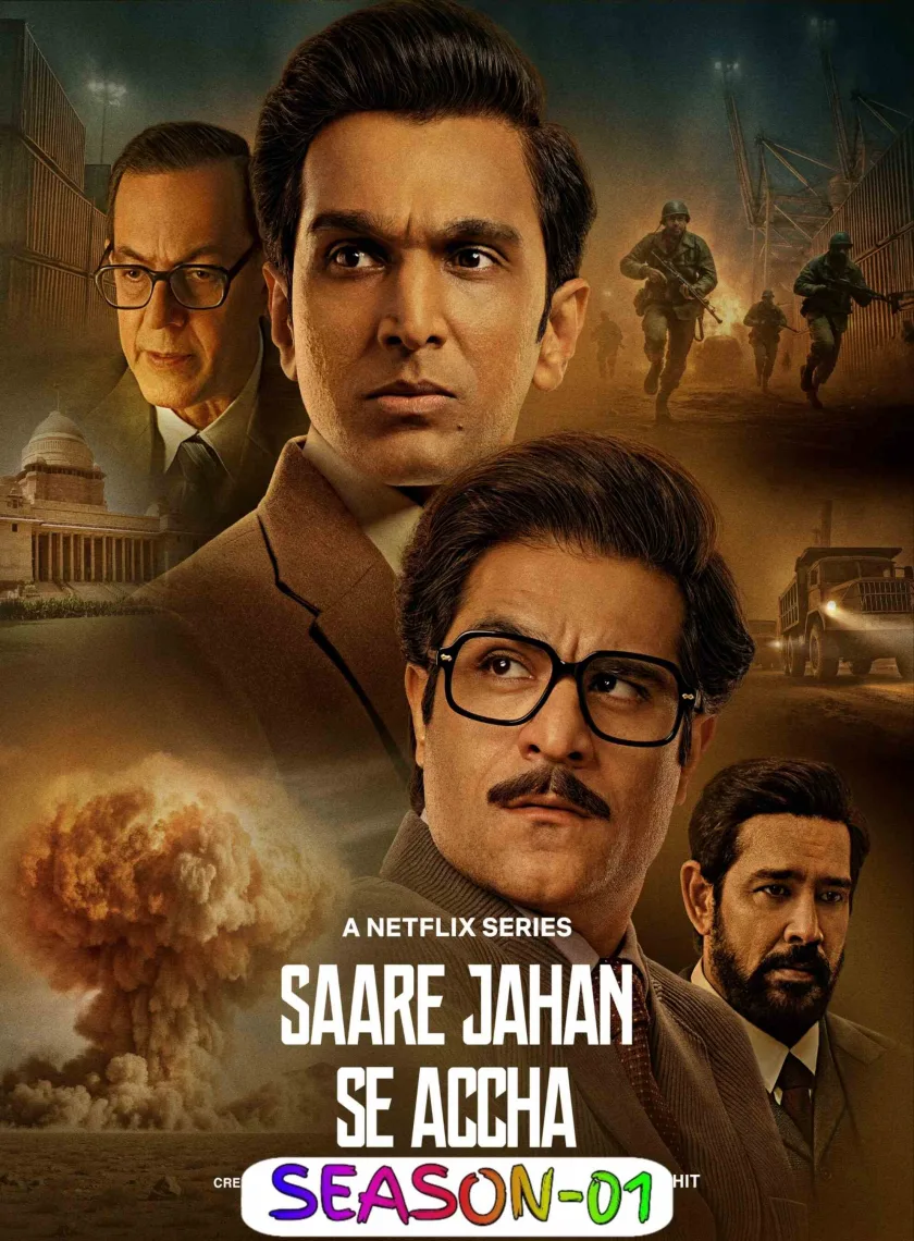 Saare Jahan Se Accha - The Silent Guardians S01 (2025) (Hindi + English) Dual Audio Completed Web Series HEVC ESub poster