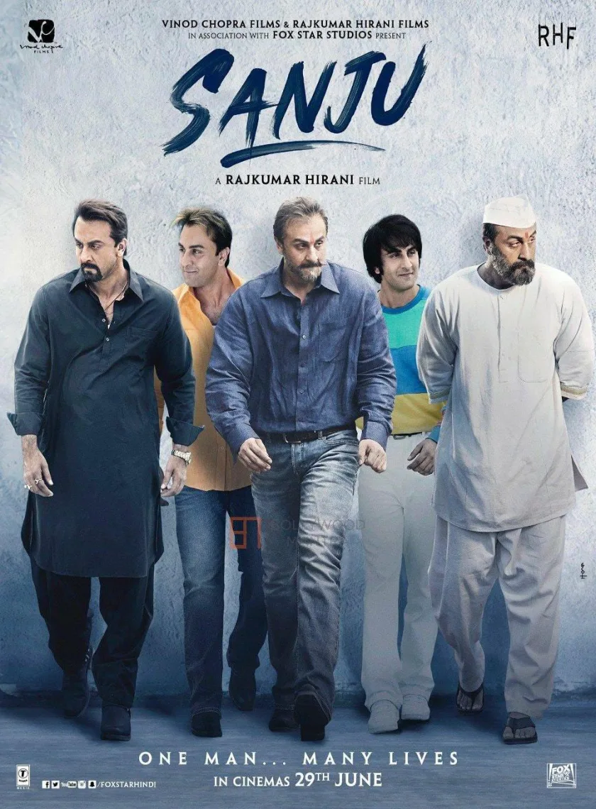 Sanju (2018) Bollywood Hindi Movie BluRay HD ESub poster
