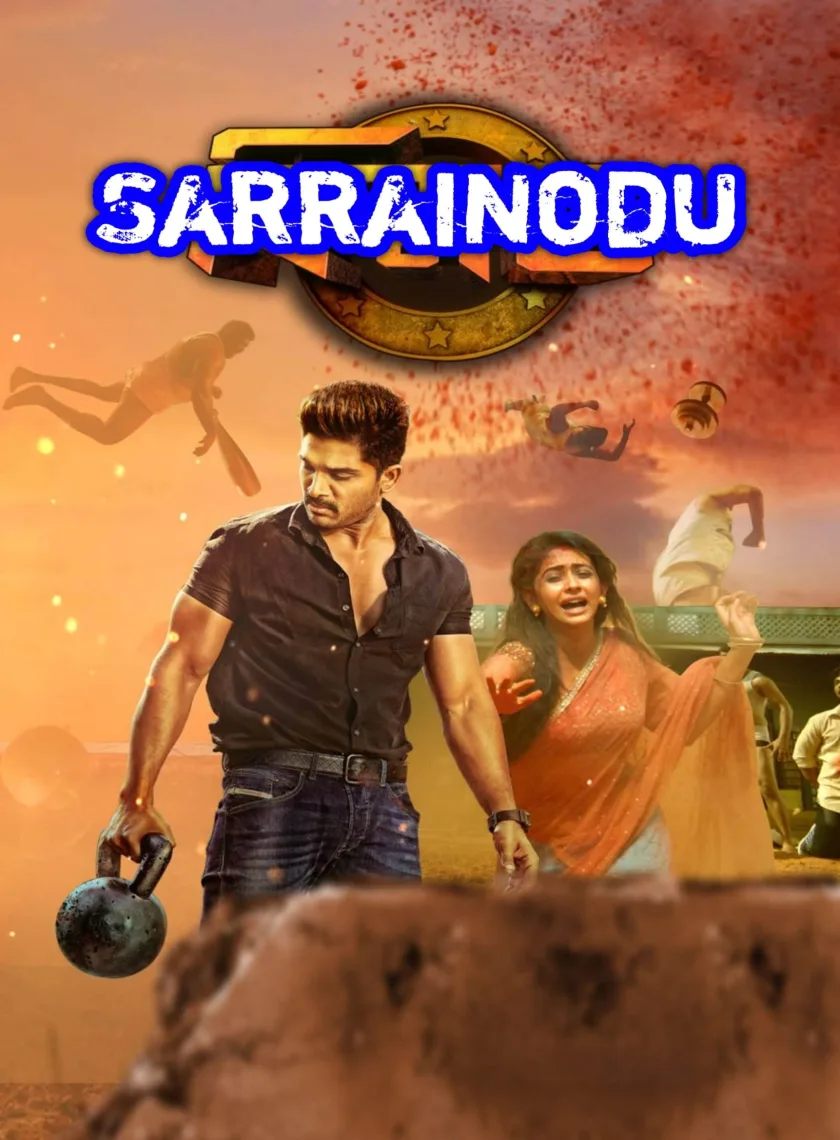 Sarrainodu (2016) (Hindi + Telugu) Dual Audio South UnCut Movie HD ESub poster