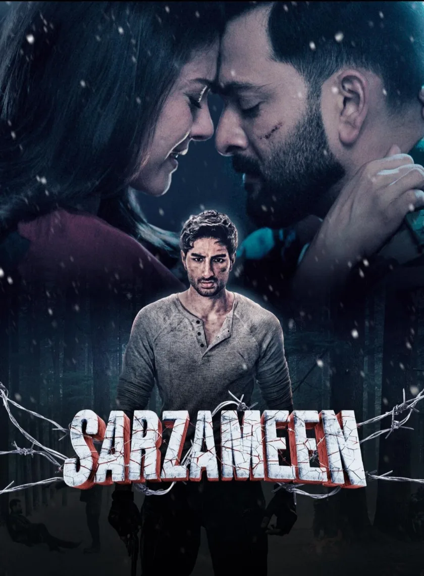 Sarzameen (2025) Bollywood Hindi Movie HD ESub poster