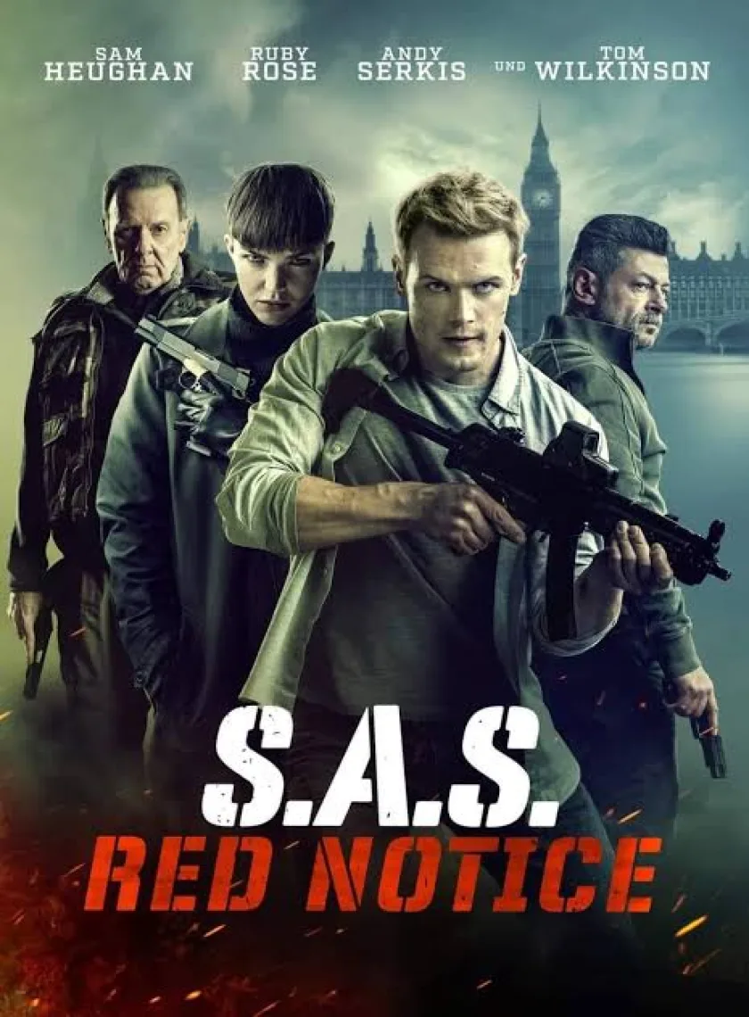 SAS Red Notice (2021) New Hollywood Hindi Dubbed Full Movie BluRay ESub poster