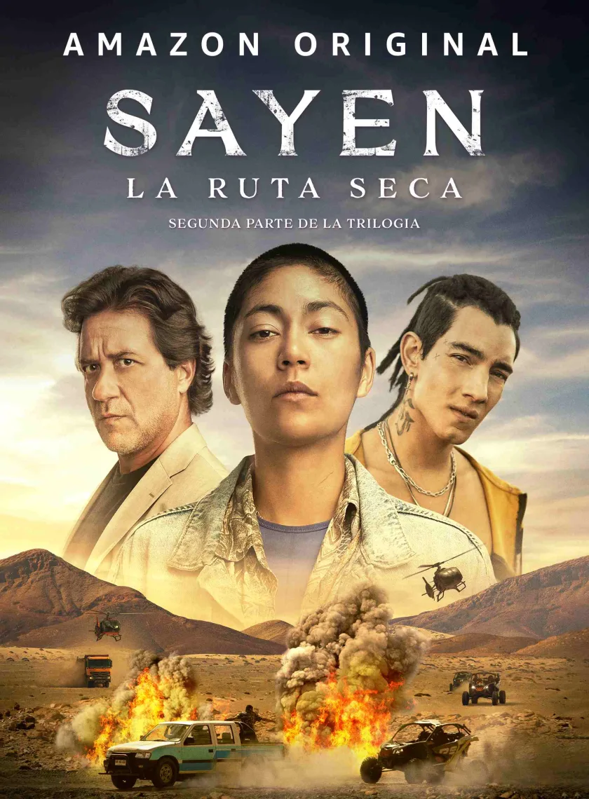 Sayen Desert Road (2023) {Hindi + English} Dual Audio Full Movie HD ESub poster