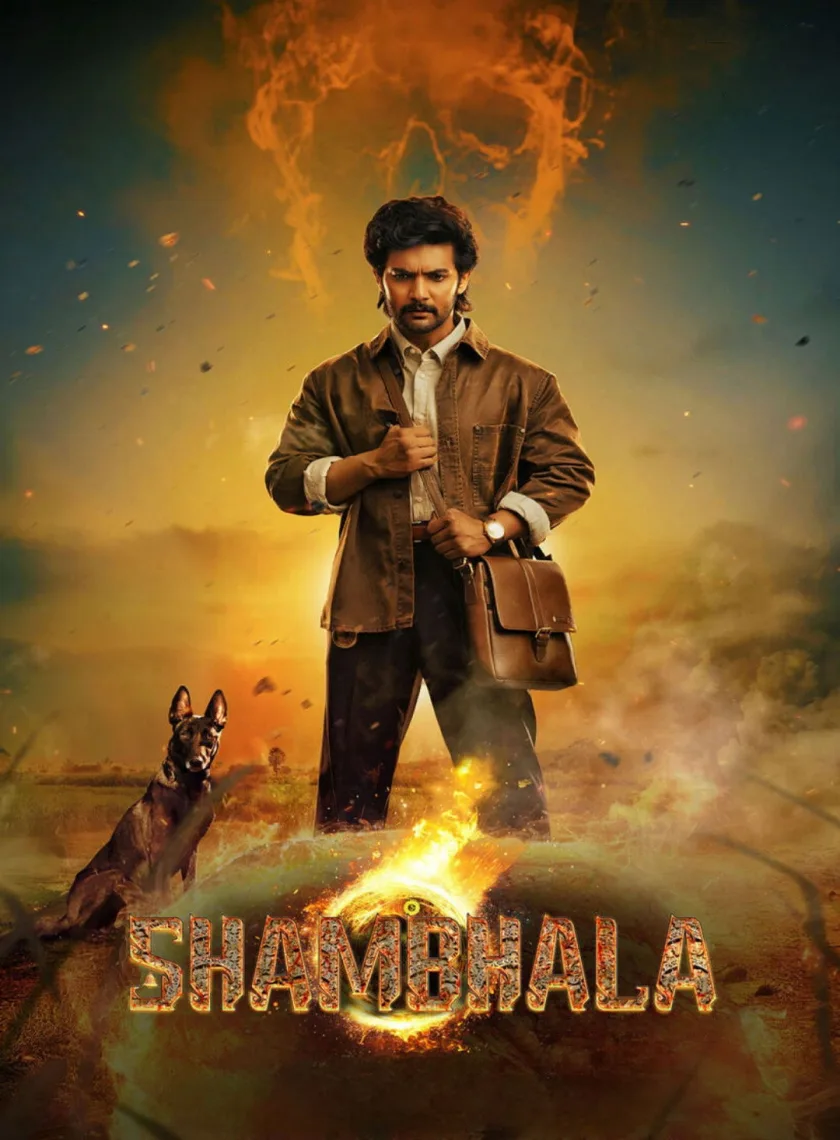 Shambhala (2025) (Hindi (Clear) + Telugu) Dual Audio South UnCut Movie HD ESub poster
