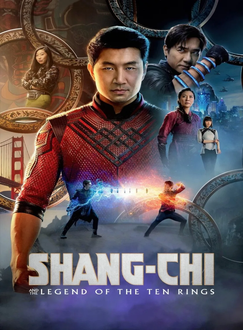 Shang-Chi and the Legend of the Ten Rings (2021) (Hindi + English) Dual Audio MCU Hollywood Movie BluRay HD ESub poster