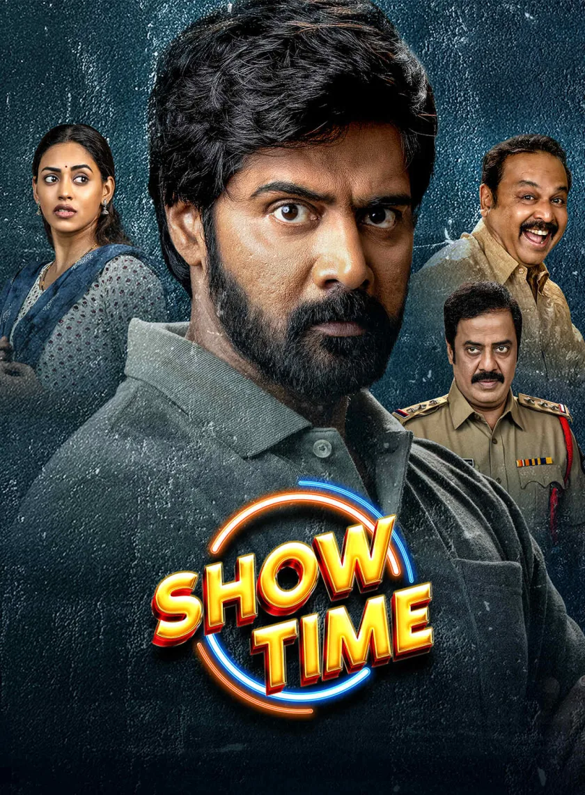 Show Time (2025) (Hindi + Telugu) Dual Audio UnCut South Movie HD ESub poster