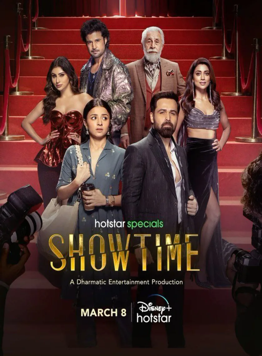 ShowTime S01 (2024) Hindi Completed Web Series HEVC ESub poster