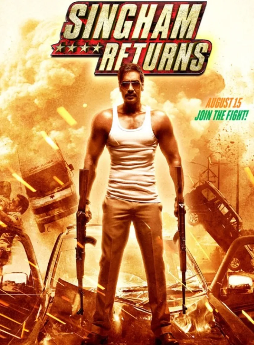 Singham Returns (2014) Bollywood Hindi Full Movie BluRay HD ESub poster
