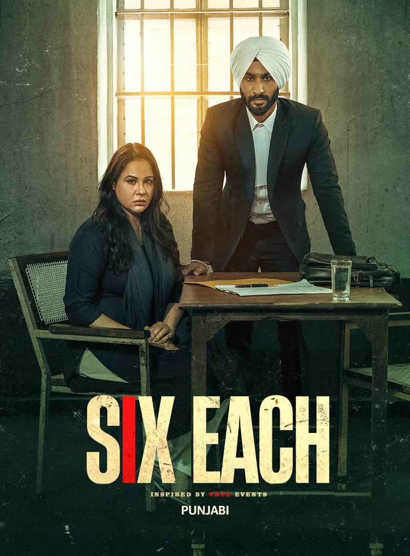 Six Each (2025) (Hindi + Punjabi) Dual Audio Movie HD ESub poster