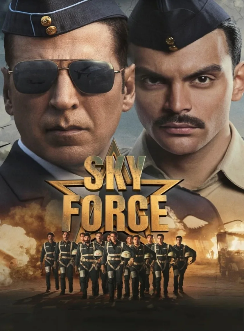 Sky Force (2025) Bollywood Hindi Movie HD ESub poster