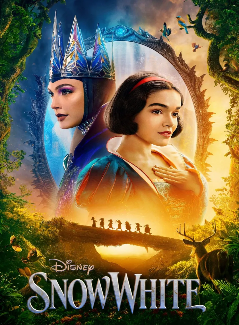 Snow White (2025) (Hindi + English) Dual Audio Hollywood Movie HD ESub poster