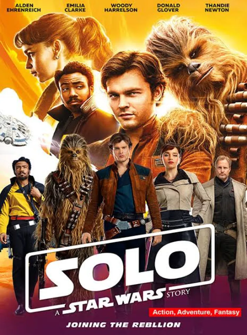 Solo A Star Wars Story (2018) Hollywood Hindi Full movie poster