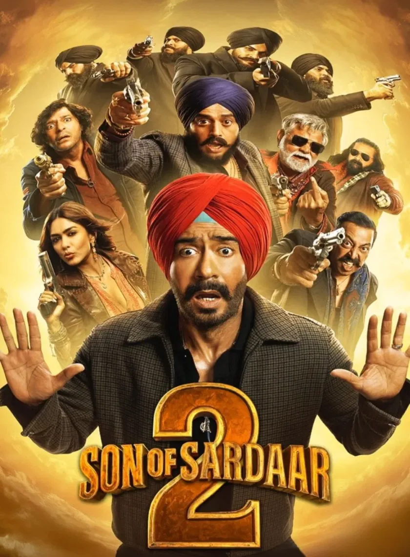 Son of Sardaar 2 (2025) Bollywood Hindi Movie HD ESub poster
