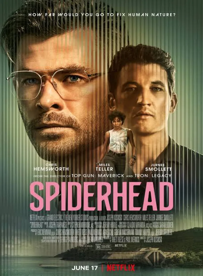 Spiderhead (2022) Hollywood Hindi Dubbed Full Movie HD ESub poster