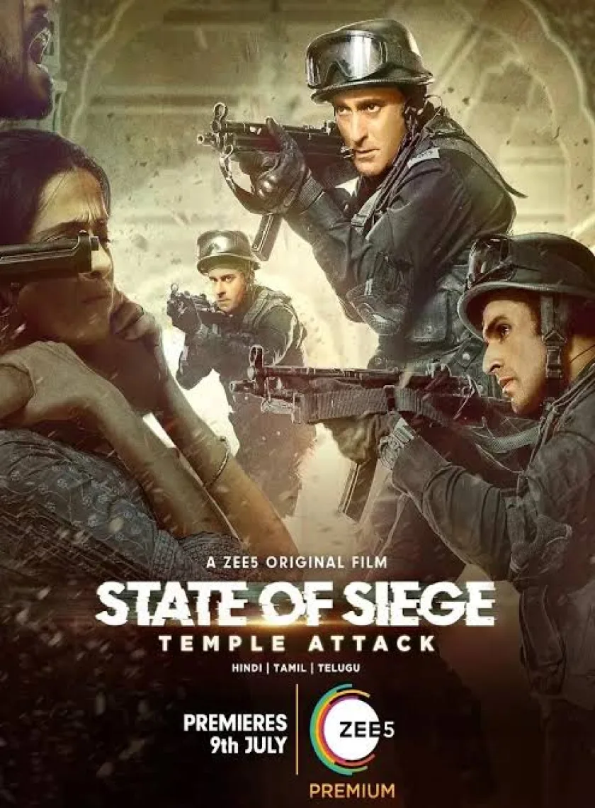 State of Siege Temple Attack (2021) New Hindi Full Movie HD poster