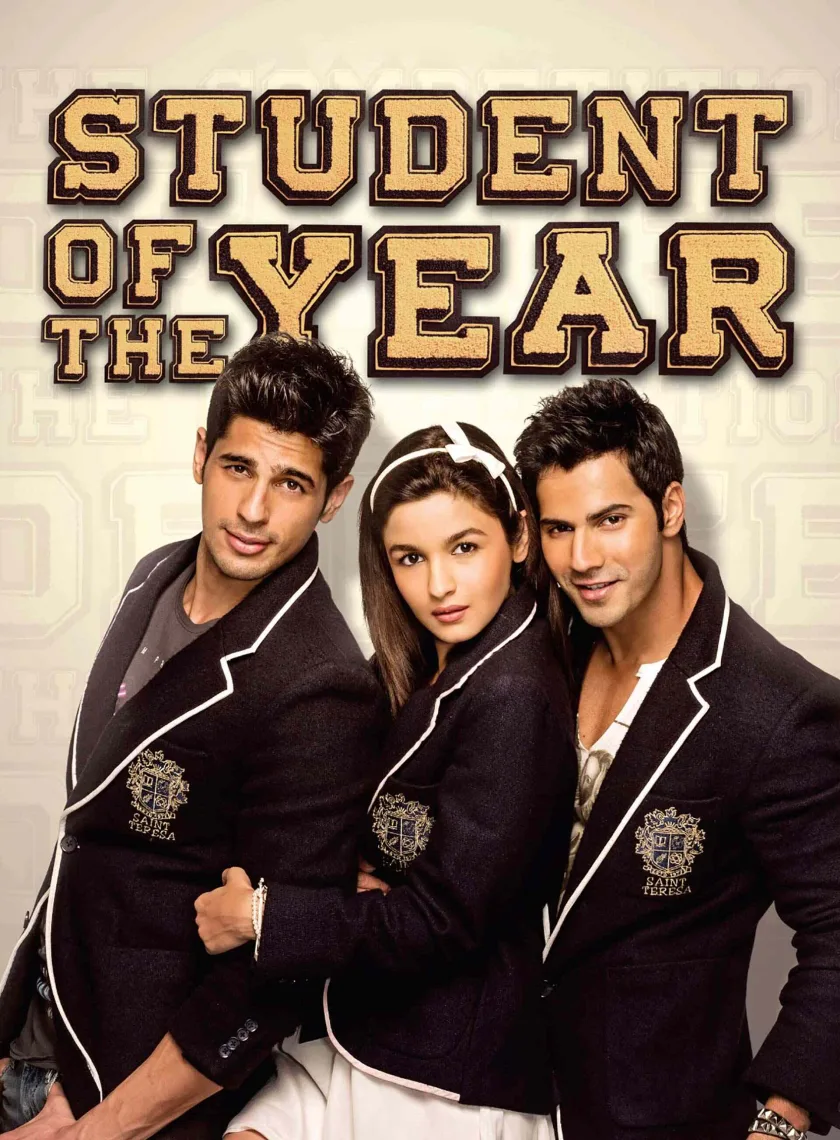 Student of the Year (2012) Bollywood Hindi Movie BluRay HD ESub poster