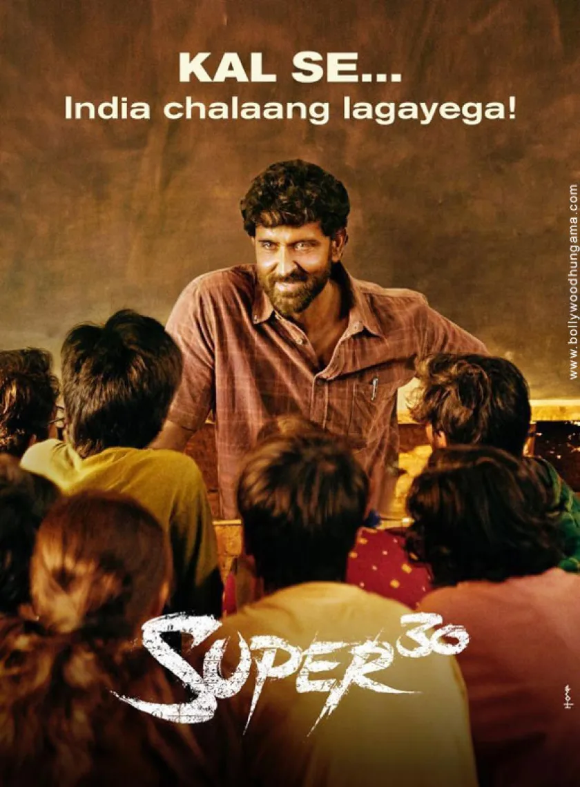 Super 30 (2018) Bollywood Hindi Full Movie HD ESub poster
