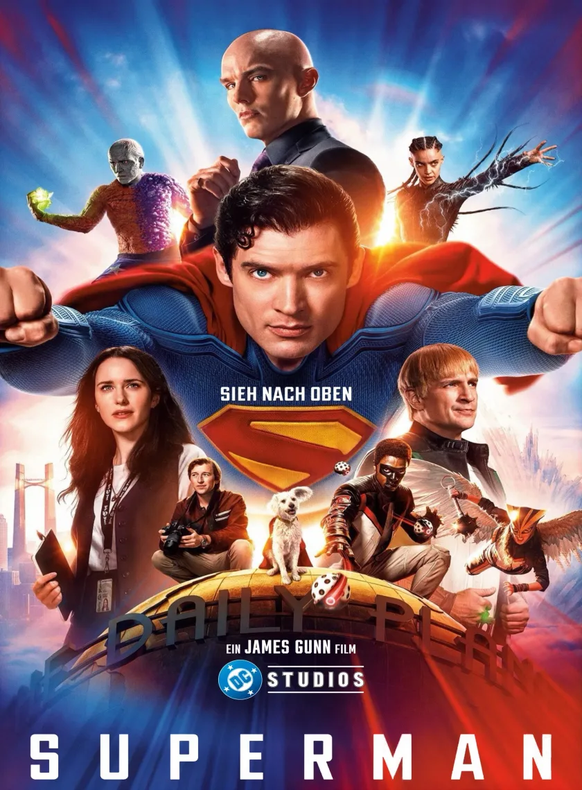 Superman (2025) (Hindi + English) Dual Audio Hollywood Movie HD ESub poster