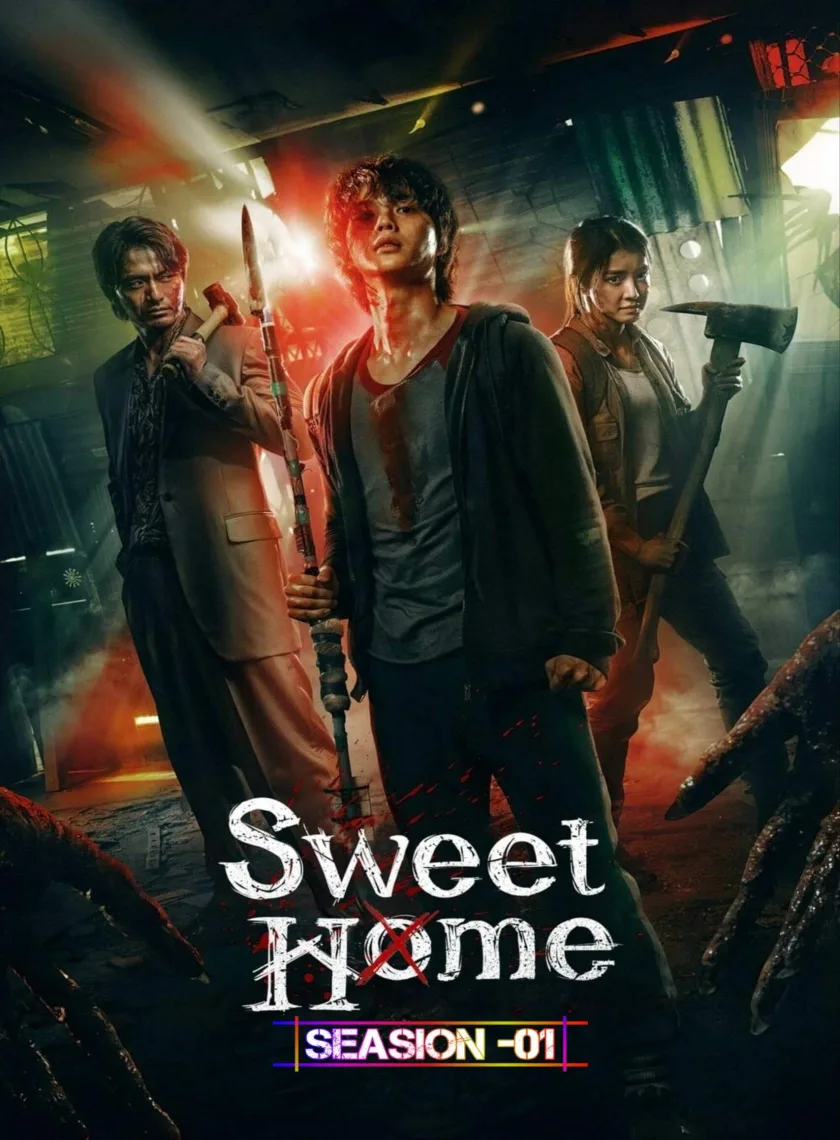 Sweet Home S01 (2020) (Hindi + English) Dual Audio Completed Web Series HEVC ESub poster