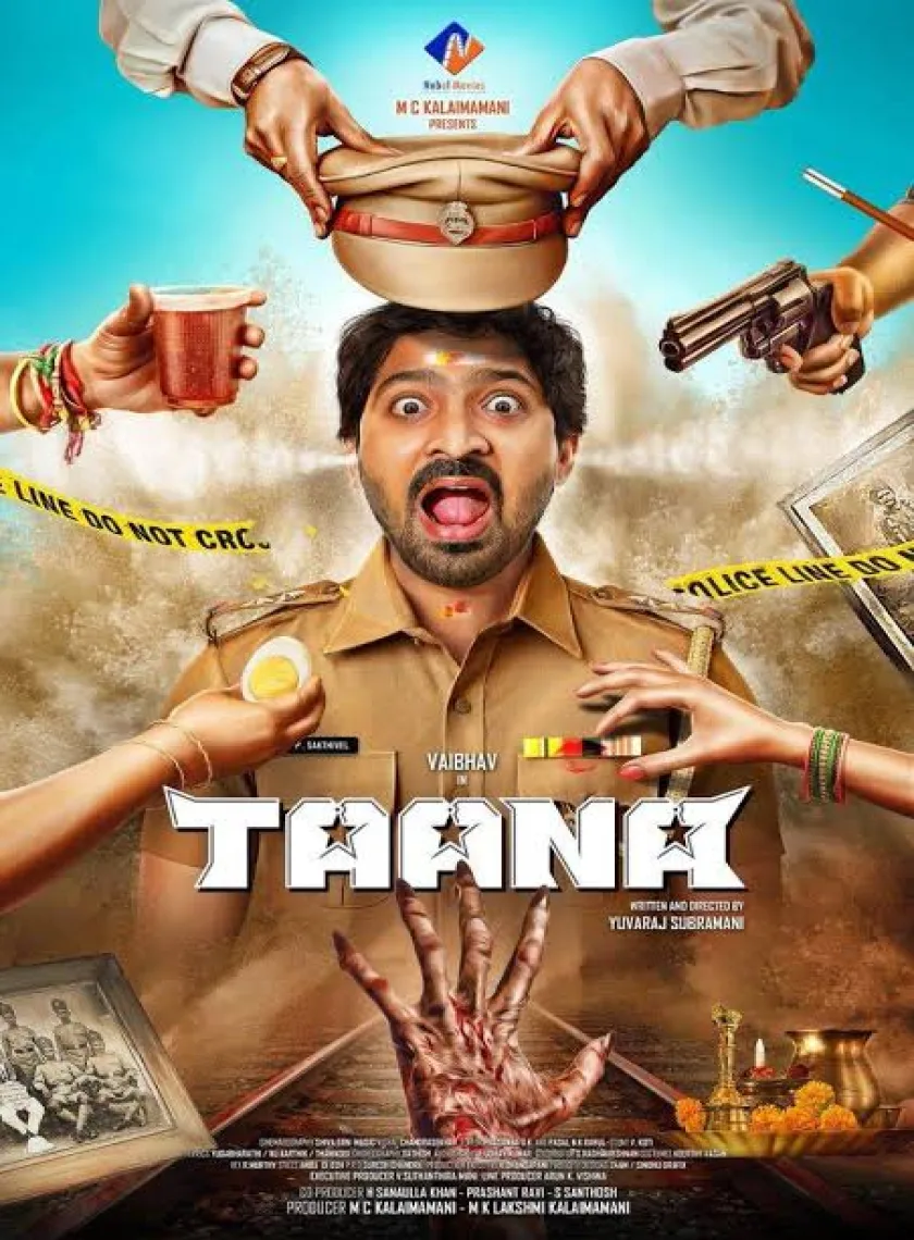 Taana (2021) New South Full Movie Dual Audio [Hindi And Tamil] HD poster