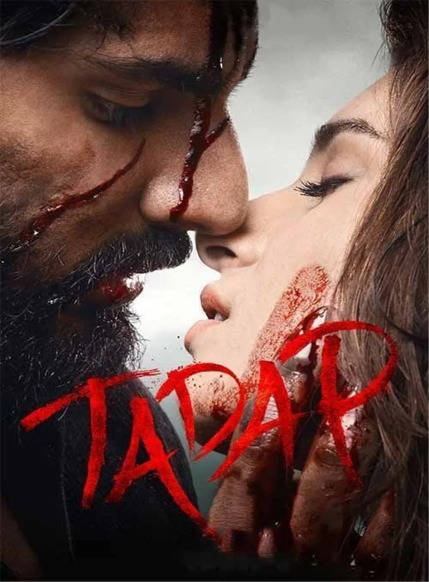 Tadap (2021) Bollywood Hindi Movie HD ESub poster