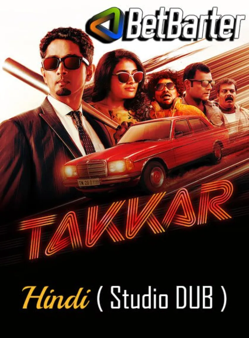 Takkar (2023) South Hindi (Studio-HQ Dubbed) Full Movie HD poster