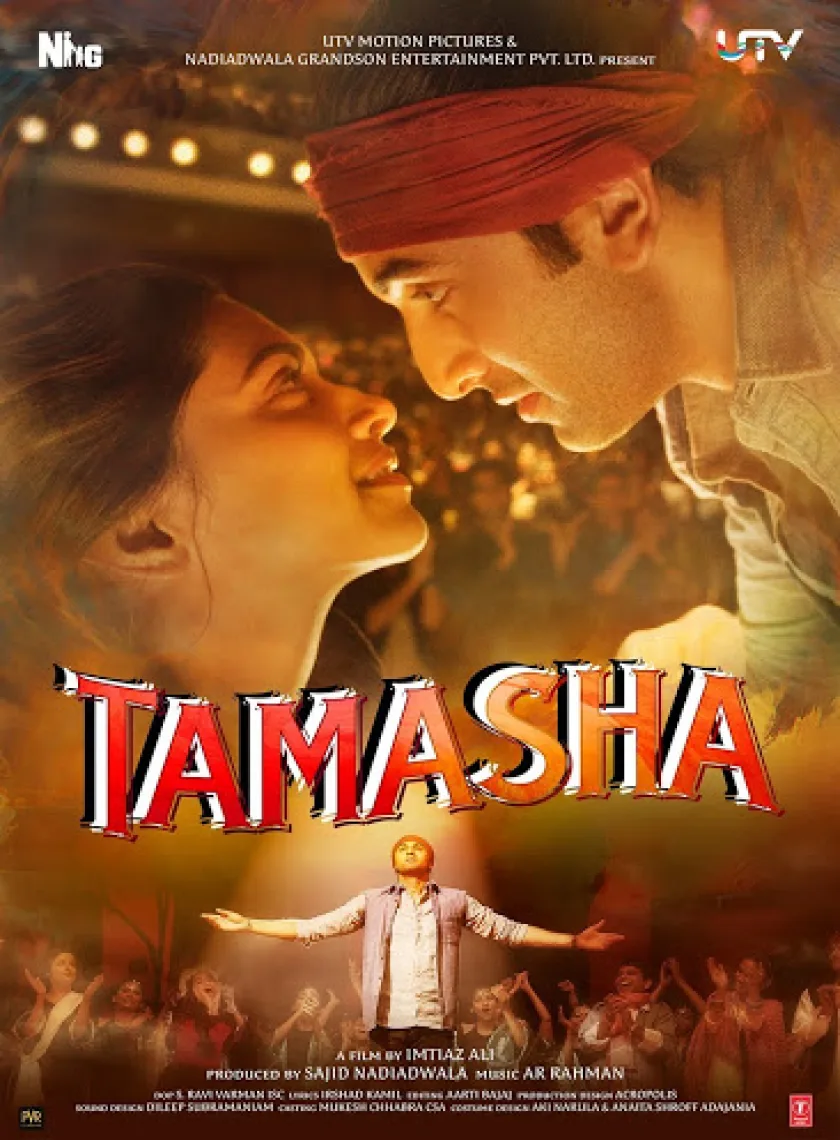 Tamasha (2015) Bollywood Hindi Full Movie HD BluRay poster