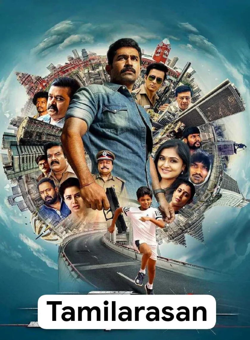 Tamilarasan (2024) {Hindi + Tamil} Dual Audio UnCut Movie HD ESub poster