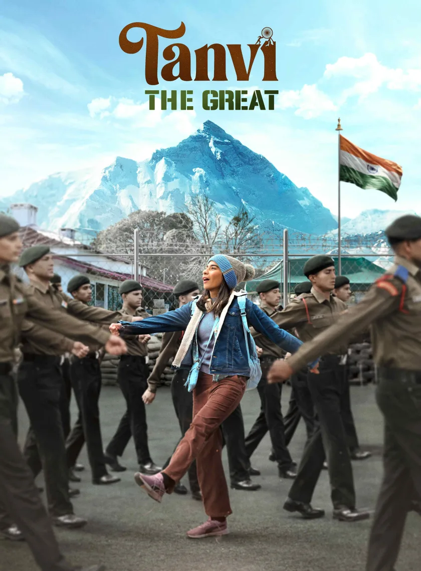 Tanvi The Great (2025) Bollywood Hindi Movie HD ESub poster