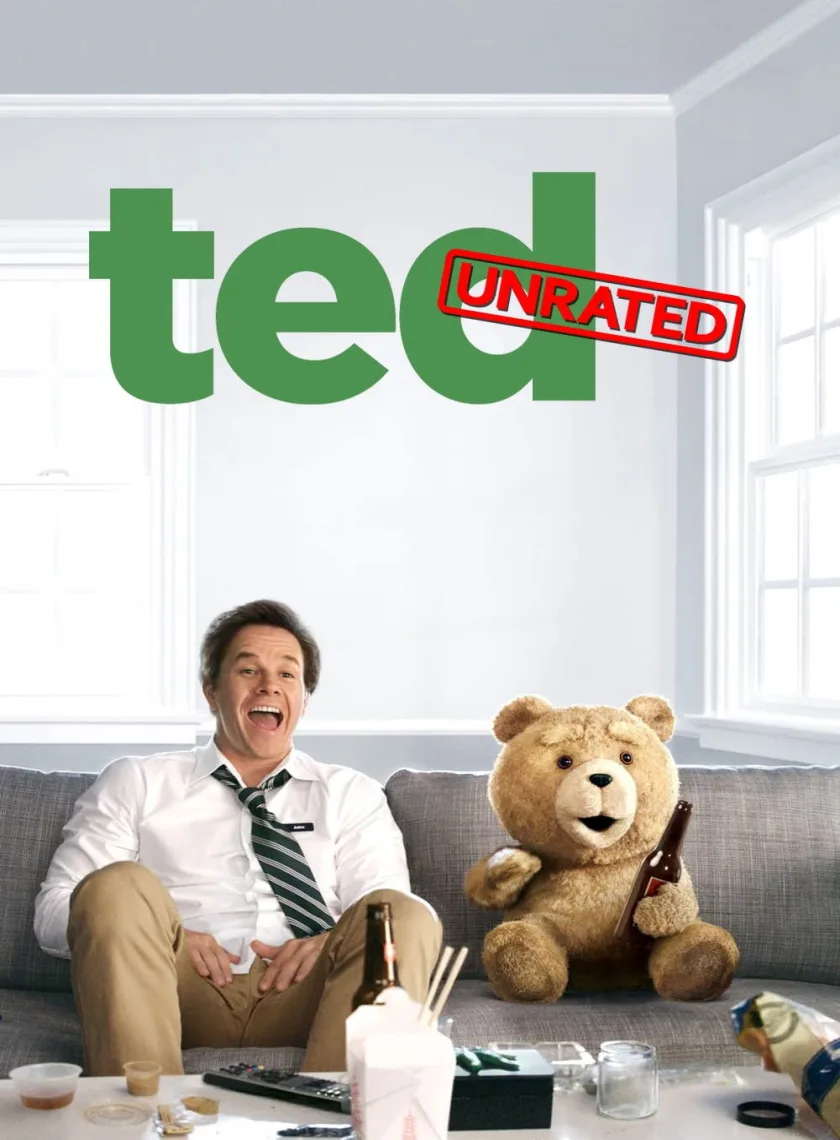 Ted (2012) (Hindi + English) Dual Audio Hollywood Movie BluRay HD ESub poster