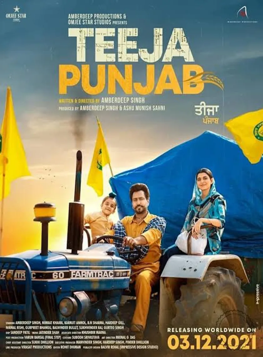 Teeja Punjab (2022) Punjabi Full Movie ESub poster
