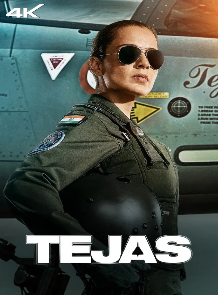 Tejas (2023) Bollywood Hindi Full Movie HD ESub poster
