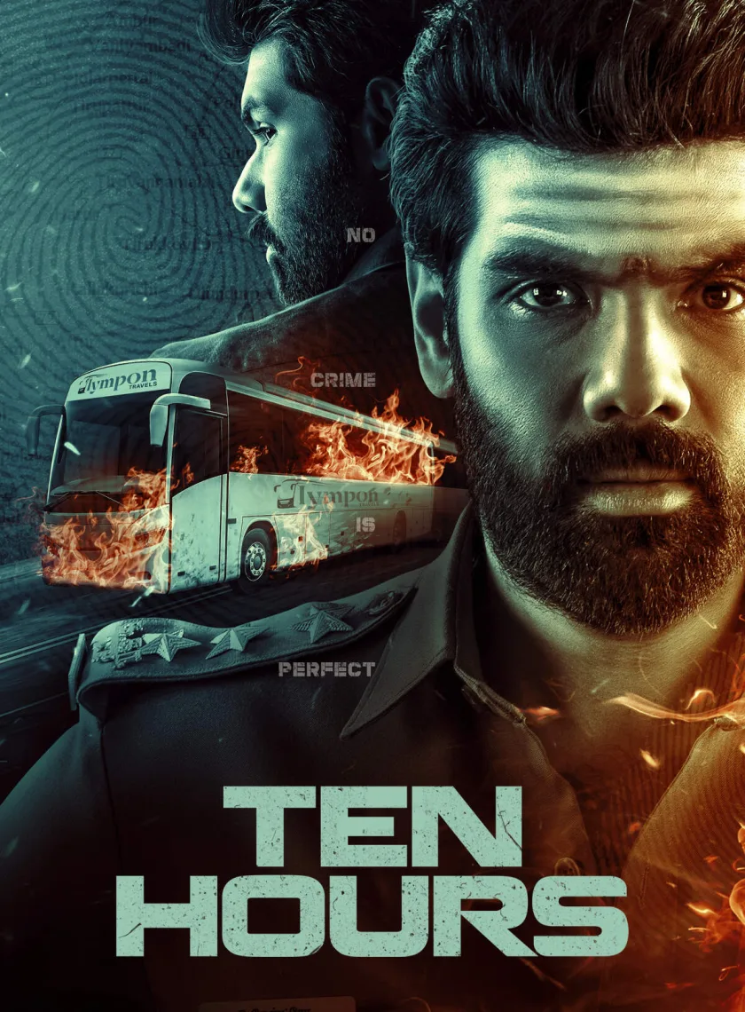 Ten Hours (2025) (Hindi + Tamil) Dual Audio UnCut South Movie HD ESub poster
