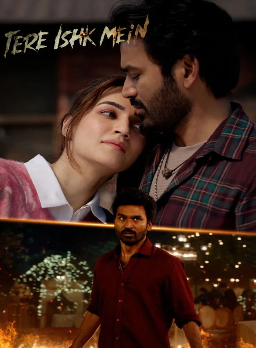 Tere Ishk Mein (2025) Bollywood Hindi Movie HD ESub poster