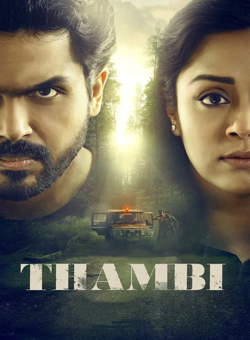 Thambi (My Brother Vicky) (2019) (Hindi + Tamil ) Dual Audio UnCut South Movie HD ESub poster