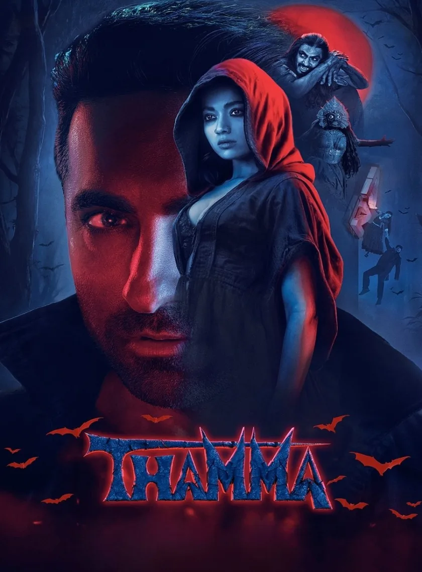 Thamma (2025) Bollywood Hindi Movie HD ESub poster