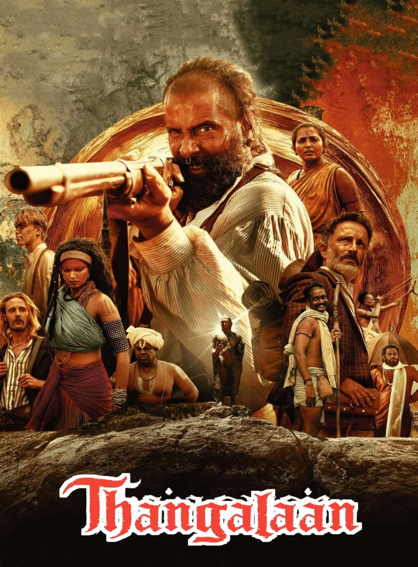 Thangalaan (2024) (Hindi + Tamil) Dual Audio UnCut South Movie HD ESub poster