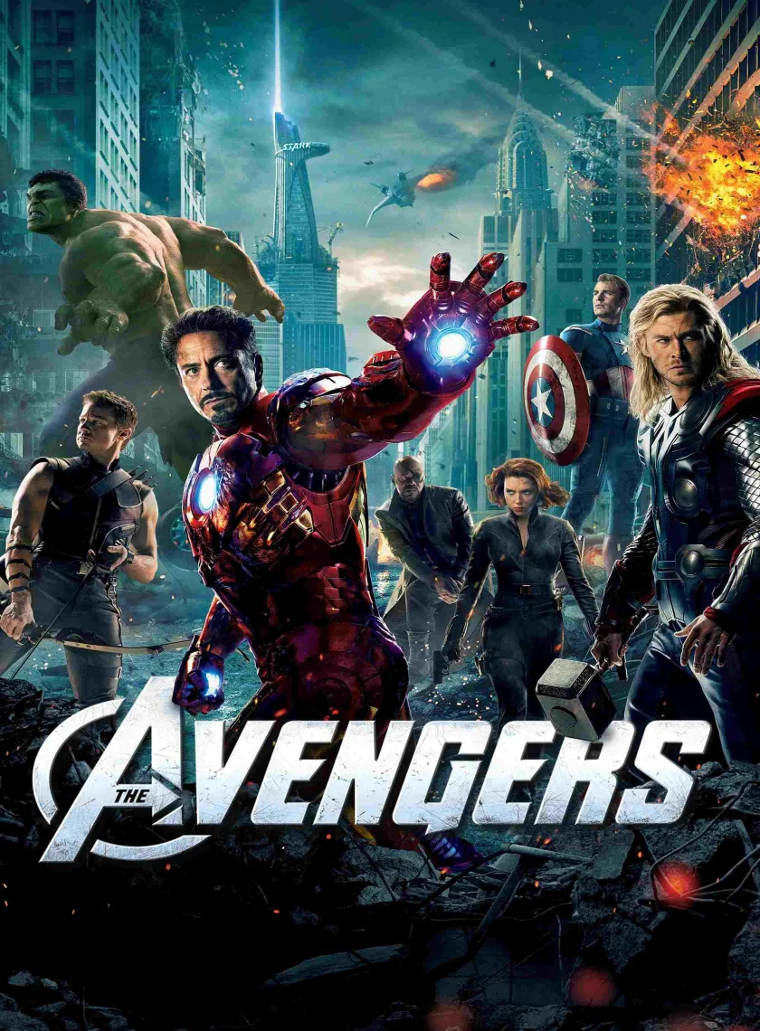 The Avengers (2012) MCU {Hindi + English} BluRay Dual Audio Full Movie HD ESub poster