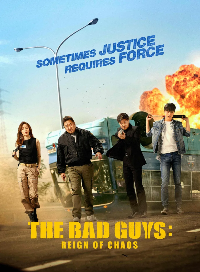 The Bad Guys Reign of Chaos (2019) (Hindi + Korean) Dual Audio Hollywood Movie BluRay HD ESub poster