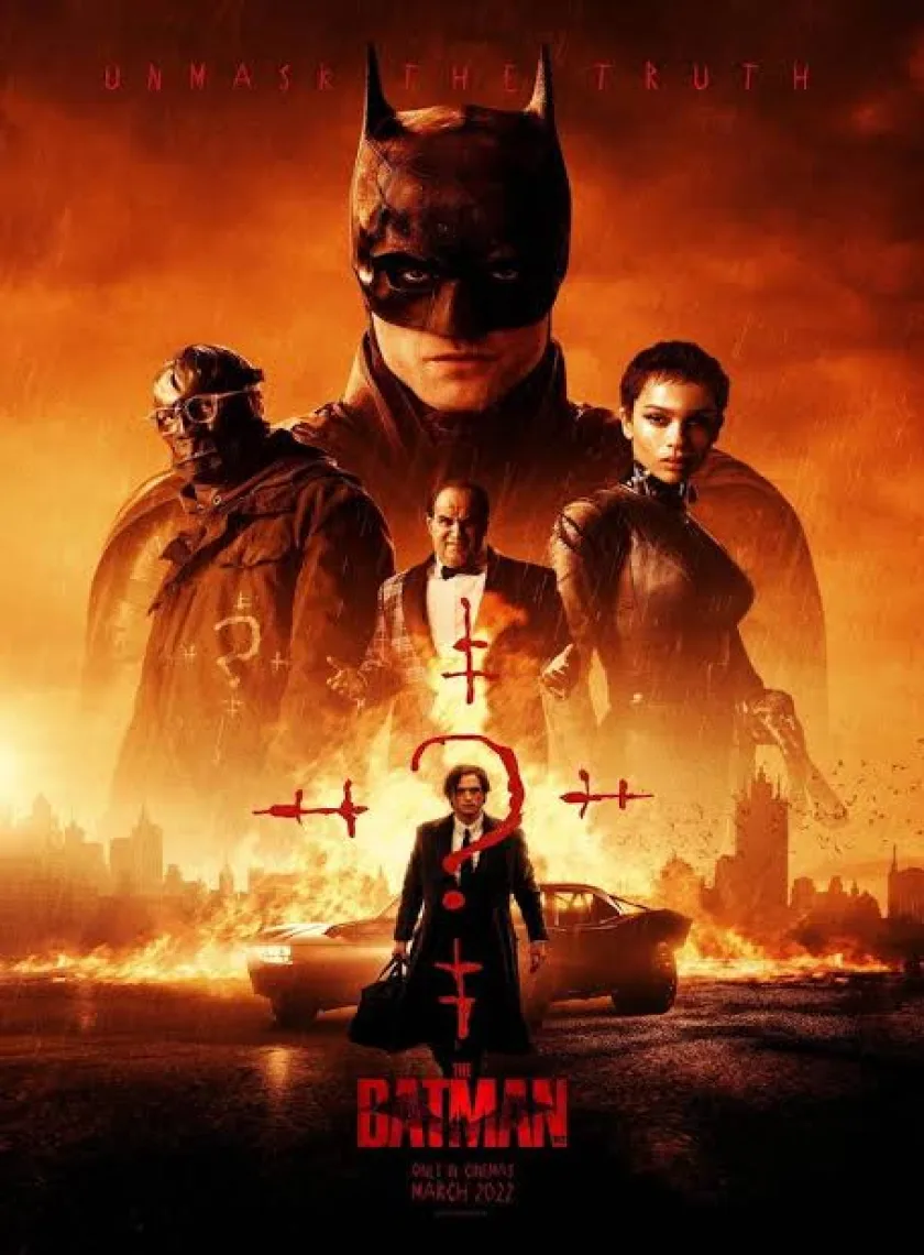 The Batman (2022) Hollywood Hindi Full Movie HD ESub poster